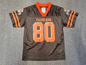 NFL Cleveland Browns Boys Football Jersey Dawg Pound #80 Landry Size MED 10/12 - Picture 1 of 10