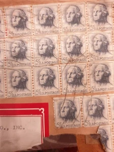 US USA Sc# 1213 MNH FVF PLATE # BLOCK President George Washington 1st Pres Untag - Picture 1 of 5