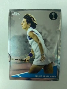 2021 Topps Chrome Tennis Base Card #35 Billie Jean King - Bild 1 von 1