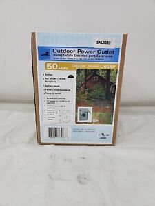Midwest Electric Products U054P 50 Amp Temporary RV Power Outlet U054P