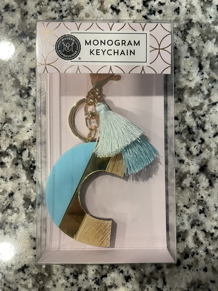 Llavero Monograma Letra C Foto 1 de 1