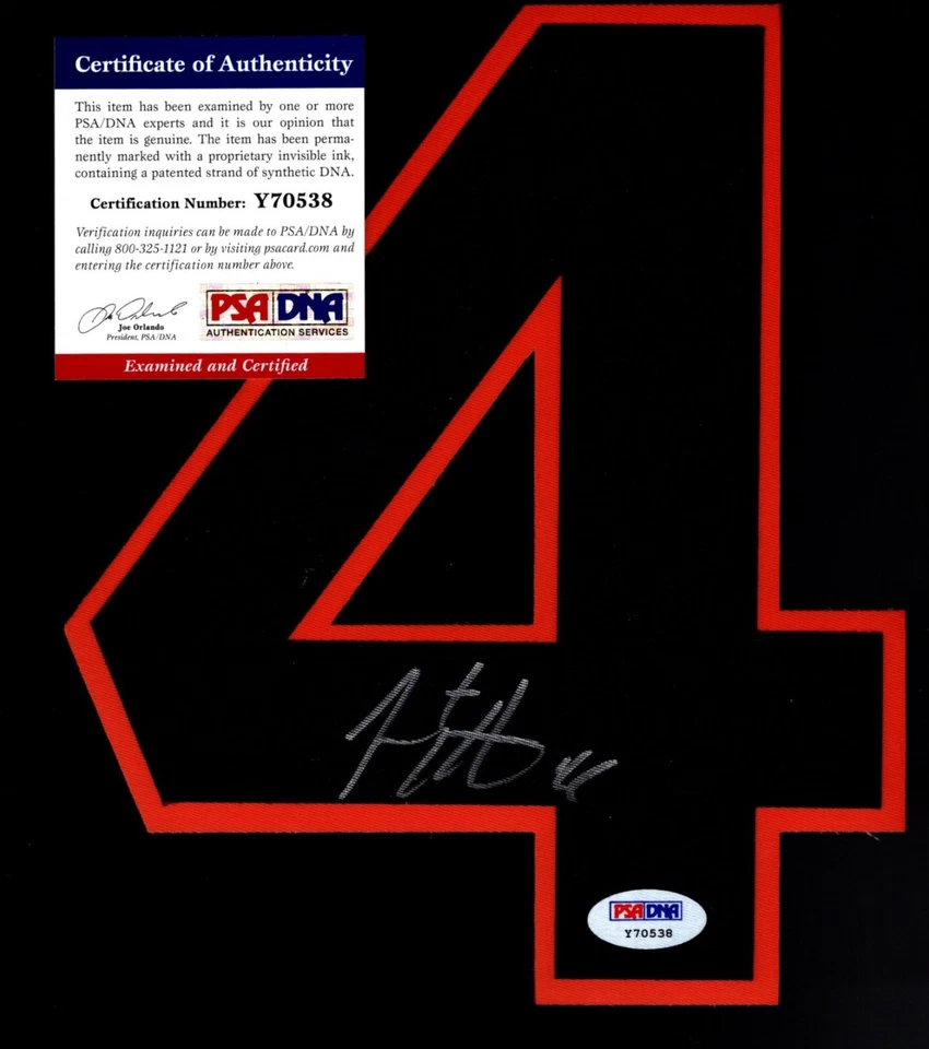 Jeremy Affeldt  Signed San Francisco Giants Jersey Number  w/PSA DNA COA # 2 - Image 1 of 1