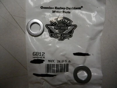 NOS Harley Davidson Washers XL Buell FXRT FXST XR1000 6812 Qty2 - Image 1 of 4
