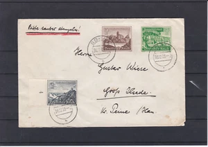 Außergewöhnlich frankierter Portorichtiger Brief gelaufen 1939 - Picture 1 of 2