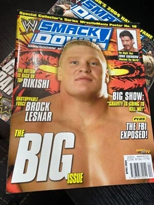 Revista WWE SMACKDOWN abril 2004 - Brock Lesnar - Imagen 1 de 3