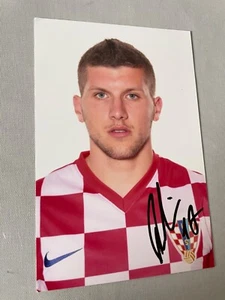 Foto firmada ANTE REBIC Croacia subcampeón 2018 autógrafo 10x15 - Imagen 1 de 1