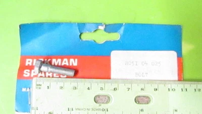 Tornillo de piñón Rickman Zundapp 125 NOS MX 250 Montesa 6 x 25 mm p/n R051 04 025 Foto 1 de 2