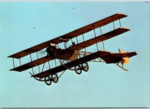 Postcard Avro Triplane IV Replica Only Airworthy Triplane in Britain Skilton - Picture 1 of 3