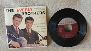 THE EVERLY BROTHERS (ROCK N ROLL EP 45) CEP 107 PLAYS VG - Foto 1 di 9