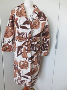 MARNI Mantel Trench Style S graphic print brown, 3/4 Arm It Gr 40 rar cos play - Bild 1 von 19