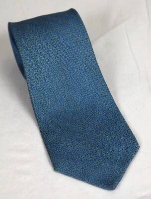 Corbata Xlent BULGARI BVLGARI 7 pliegues mezcla azul con barras doradas 100 % seda 3,75 x 58 Foto 1 de 4