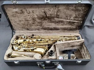 YANAGISAWA PRIMA alto saxophone A-50 for beginners with Case & Accessories Used - Picture 1 of 12