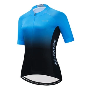 Cycling Jersey Bike Jersey Shirt Bicycle Gear Clothes Biking Shirt - Picture 1 of 15
