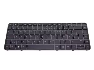 Tastatur für HP Elitebook 745 840 848 G3 G4 DE QWERTZ Keyboard mit Backlight - Bild 1 von 4