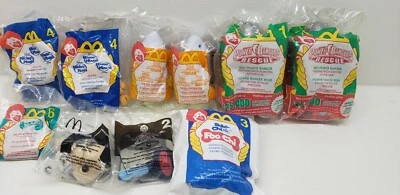 Mix Lot McDonalds Vintage Happy Meal Toys Disney Power Rangers Hot Wheels - Image 1 of 4