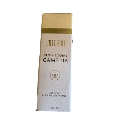 Aceite facial de camelia Milani Prep + calmar nuevo sellado 1 fl oz Foto 1 de 4