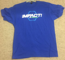 NEW WWE/TNA IMPACT GILBAN COTTON WRESTLING "XL SIZE T-SHIRT" OFFICIAL PRODUCT