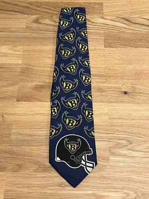 Corbata vintage 1996 WallyWear Baltimore Ravens NFL - logotipo original - Flying B Foto 1 de 4