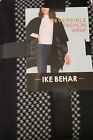 Ike Behar Ladies' Reversible Fashion Wrap Gray / Black Nwt
