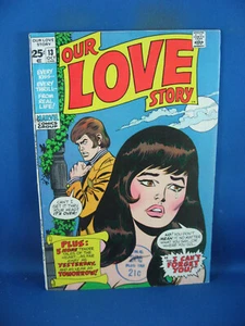 NUESTRA HISTORIA DE AMOR 13 EN ESTADO BASTANTE BUENO 1971 ROMANCE MARVEL - Imagen 1 de 2