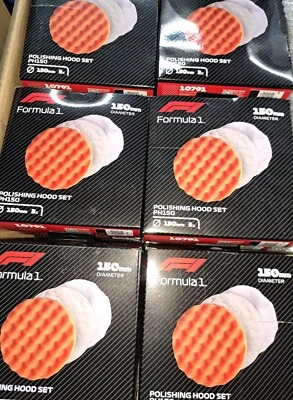 ANGEBOT 3er Set Formula 1 Polierscheibe 150mm klett Polierscheiben  - Bild 1 von 4