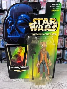Star Wars - Power of the Force - Saelt-Marae - Green Hologram Card - Picture 1 of 2