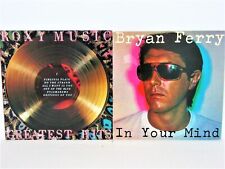 2 ROCK LP LOT, " ROXY MUSIC & BRYAN FERRY "   GREAT ROCK COLLECTIBLES   NM / NM