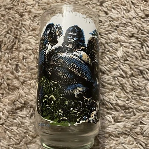 Coke Cola King Kong Glass Burger Chef Vintage 1976 Skull Island Collectible -pic - Picture 1 of 12