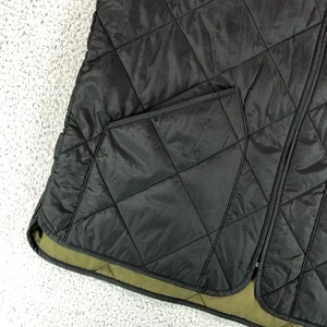 J.Crew Walker Vest Adult Large Black Quilted Gilet Hiking Outdoor Insulated NEW - Picture 1 of 12