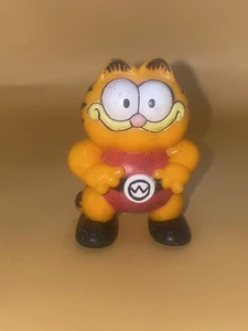 Figura PVC Garfield 2" Juguete Luchador/Uniforme de Lucha 1981 De Colección UFS - Imagen 1 de 1