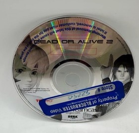 Dead or Alive 2 - Sega Dreamcast - solo disco - TESTATO e funzionante