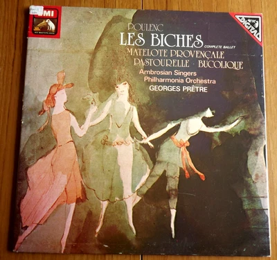 EMI ASD 4067 - Poulenc: Les Biches - complete ballet - Pretre - G/F - VGC - Image 1 of 2