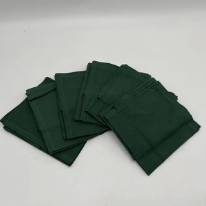 Design Imports Cotton 6-Pc. Napkins - Dark Green 20”x20” - Picture 1 of 5