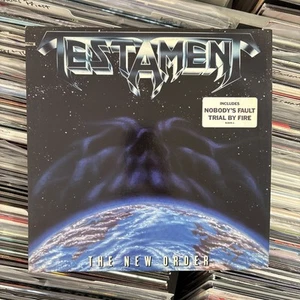 Testament – The New Order 1988 MEGAFORCE PROMO VINYL LP RECORD ALBUM - Picture 1 of 8
