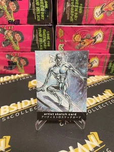 2025 Rivals Japan Studio MARVEL Silver Surfer AP Sketch Card 1/1 - Picture 1 of 2