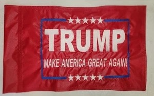 Camión jeep jeep con bandera de seguridad personalizado Trump Make America Great Again UTV ATV - Imagen 1 de 4