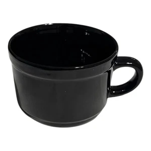 Royal Norfolk Sopa Grande, Café, Tazas Tazas Gres Negro De Colección Nuevo - Imagen 1 de 6