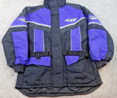 Chaqueta Arctic Cat Para Hombre Grande De Colección Y2K Esquí Moto de Nieve Thinsulate Púrpura Negra Foto 1 de 4