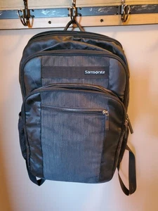 Samsonite Quadrion 2 Mochila Delgada Color Negro/Camuflaje Excelente Estado Gran Ahorro - Imagen 1 de 3