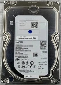 Seagate Exos 7E8 6TB 12GB/s SAS 7200 3.5" ST6000NM0095 HDD Hard Drive - Picture 1 of 3