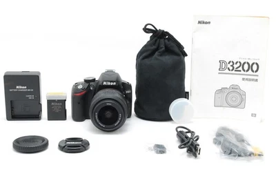 【MINT S/C 130】Nikon D3200 24.2 MP Digital SLR 18-55mm f/3.5-5.6 G VR Lens - Image 1 of 4