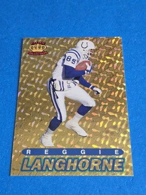 REGGIE LANGHORNE - 1994 PACIFIC PRISM BASE SET CARD #68 GOLD PARALLEL EDITION - Image 1 of 2