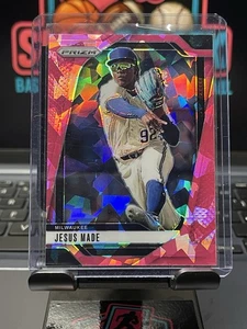 2025 Panini Prizm - Jesus Made - Pink Cracked Ice Prizm - No 80 - Picture 1 of 2