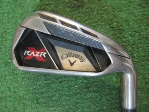 CALLAWAY RAZR X, 6 IRON, CALLAWAY 75g REGULAR FLEX GRAPHITE SHAFT - Picture 1 of 16