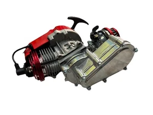 MOTORE 53cc BIG BORE CON RIDUTTORE CORTO X MINI QUAD ATV MINI CROSS DA 49cc - Foto 1 di 5