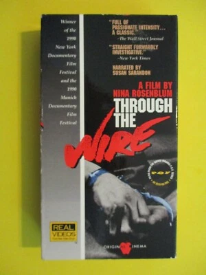 Through The Wire Susan Sarandon Nina Rosenblum Political Prisoners VHS - Image 1 of 3