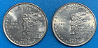 2000 United States Quarters - New Hampshire D &amp; P State Quarters Series Coins