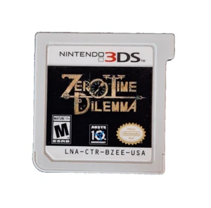 Zero Time Dilemma Zero Escape Volume 3 Cartridge Only Nintendo 3DS Authentic - Picture 1 of 2