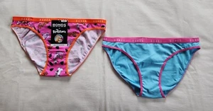 Bonds x The Flintstones UWJ32W UL9 Girls Hipster Bikini Brief 2 Pack Size 8/10 - Picture 1 of 5