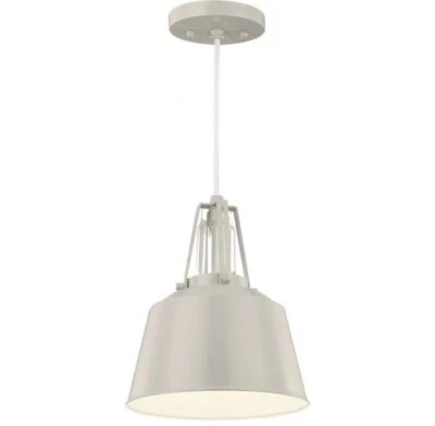 Colgante Feiss Freemont 1 luz 9 pulgadas, gris alto brillo, P1305HGG Foto 1 de 3